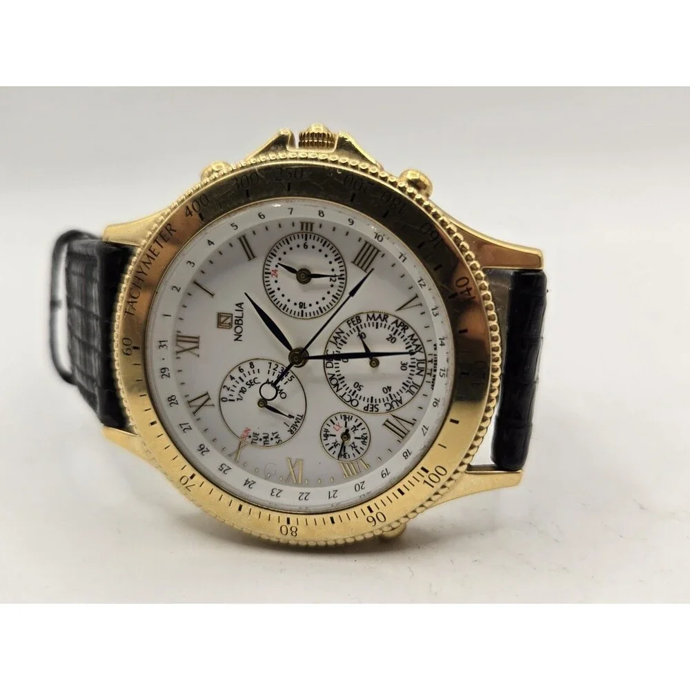 Rare Citizen Noblia 41mm Men's Multifunction Watch. New Battery.
